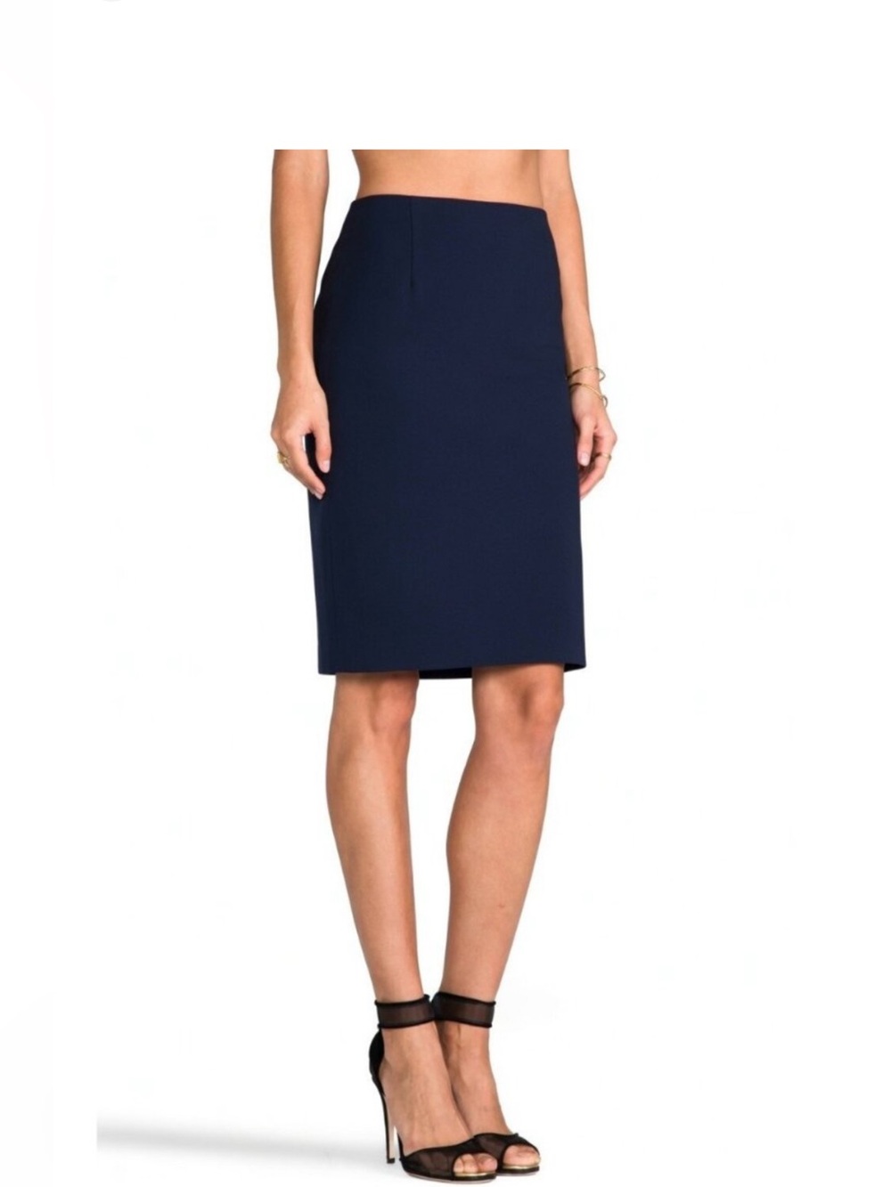 Theory Navy Blue Pencil Skirt NWT